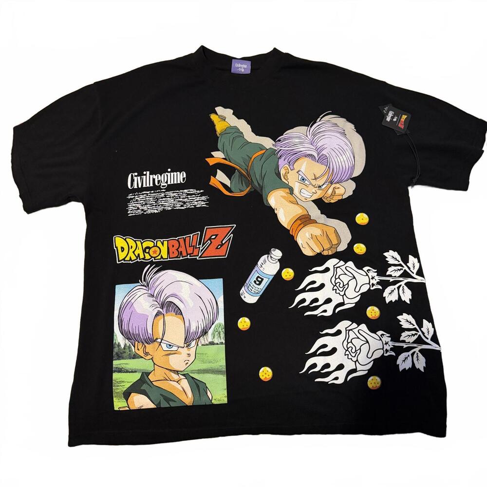 Civil Regime Dragon Ball Trunks Size Large Oversize NWT